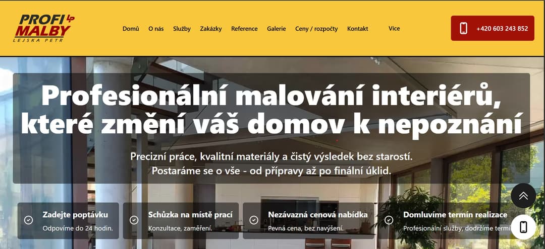 Malířství profi malby
